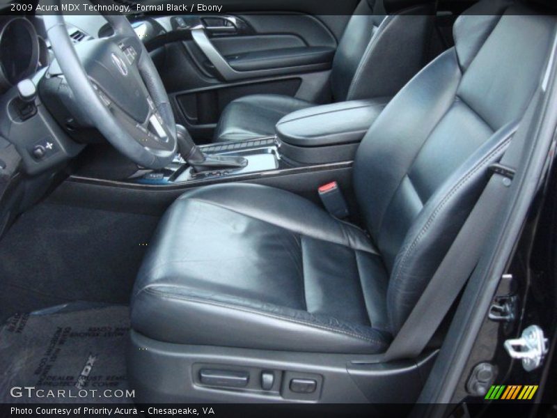 Formal Black / Ebony 2009 Acura MDX Technology