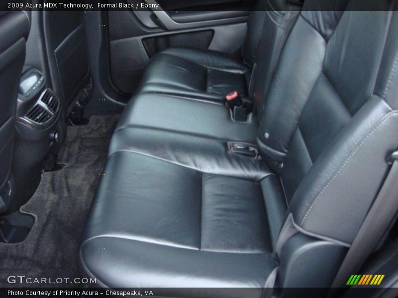 Formal Black / Ebony 2009 Acura MDX Technology