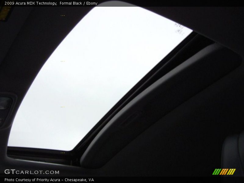 Formal Black / Ebony 2009 Acura MDX Technology