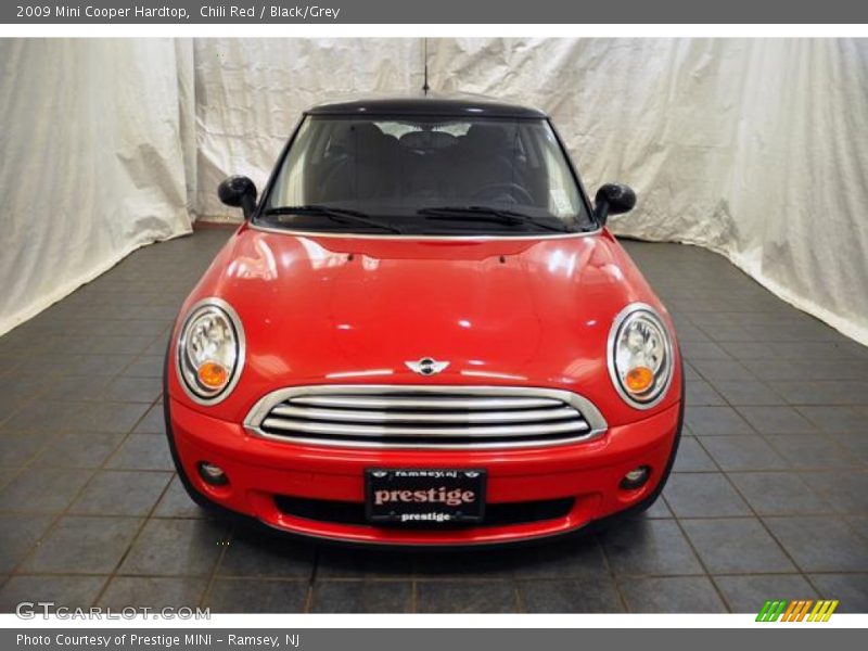Chili Red / Black/Grey 2009 Mini Cooper Hardtop