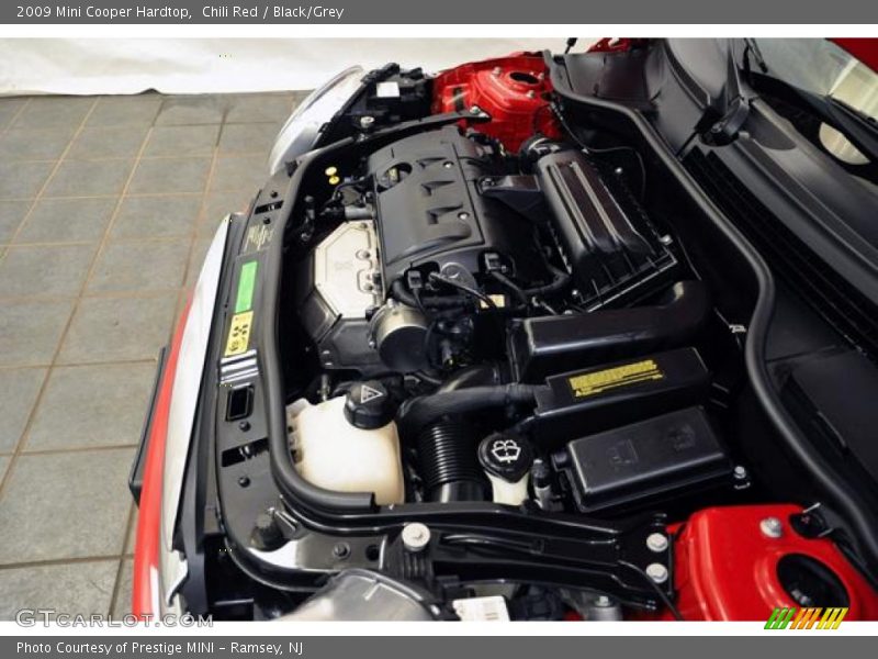 Chili Red / Black/Grey 2009 Mini Cooper Hardtop