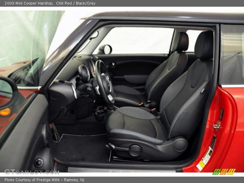Chili Red / Black/Grey 2009 Mini Cooper Hardtop