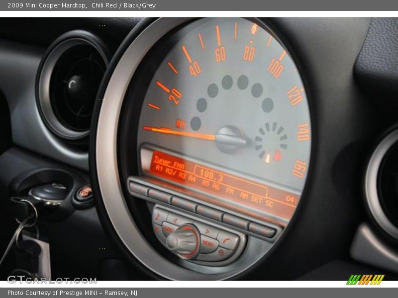 Chili Red / Black/Grey 2009 Mini Cooper Hardtop
