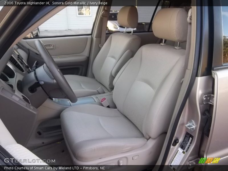 Sonora Gold Metallic / Ivory Beige 2006 Toyota Highlander I4