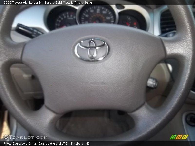 Sonora Gold Metallic / Ivory Beige 2006 Toyota Highlander I4