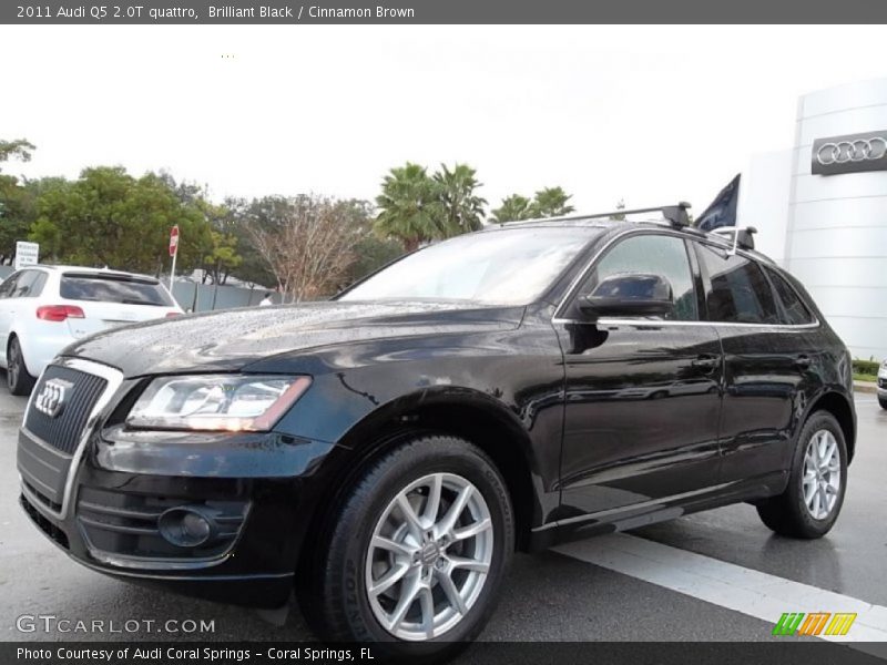 Brilliant Black / Cinnamon Brown 2011 Audi Q5 2.0T quattro