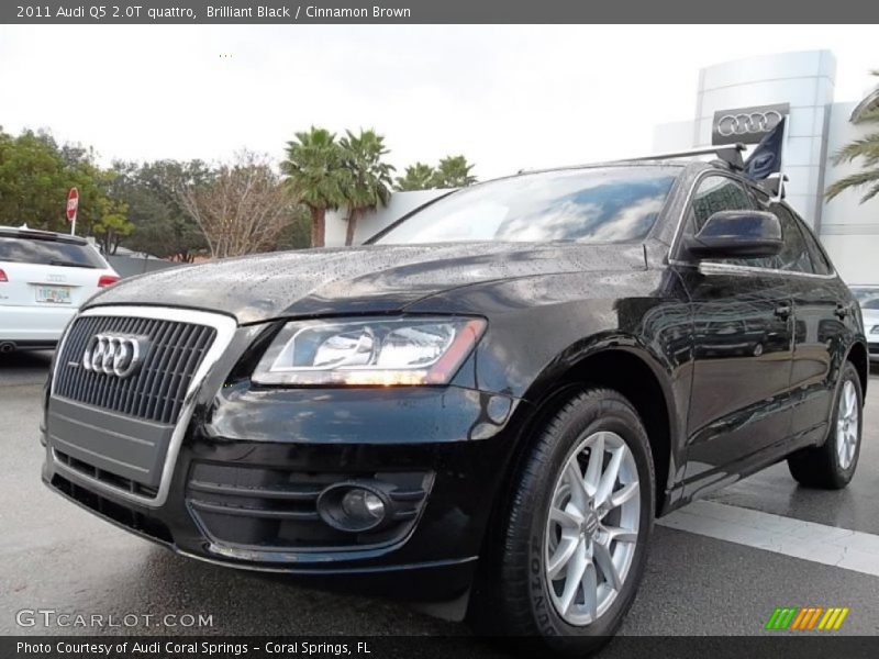 Brilliant Black / Cinnamon Brown 2011 Audi Q5 2.0T quattro