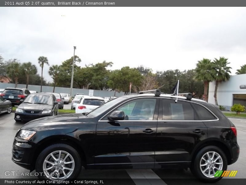 Brilliant Black / Cinnamon Brown 2011 Audi Q5 2.0T quattro