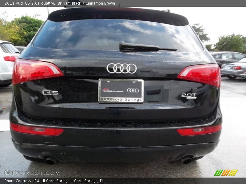 Brilliant Black / Cinnamon Brown 2011 Audi Q5 2.0T quattro