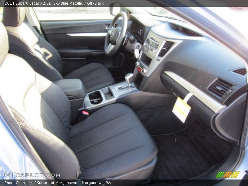 Sky Blue Metallic / Off-Black 2011 Subaru Legacy 2.5i