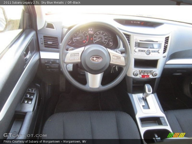 Sky Blue Metallic / Off-Black 2011 Subaru Legacy 2.5i