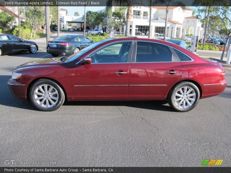  2009 Azera Limited Crimson Red Pearl