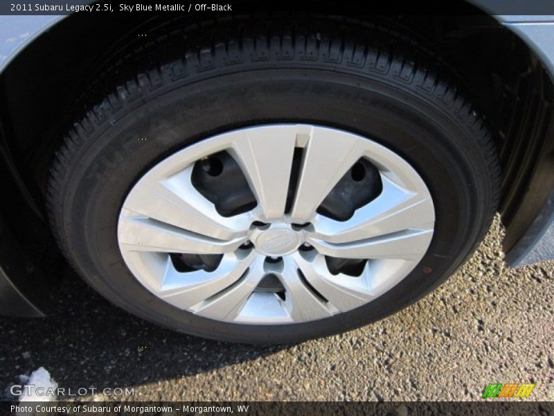 Sky Blue Metallic / Off-Black 2011 Subaru Legacy 2.5i