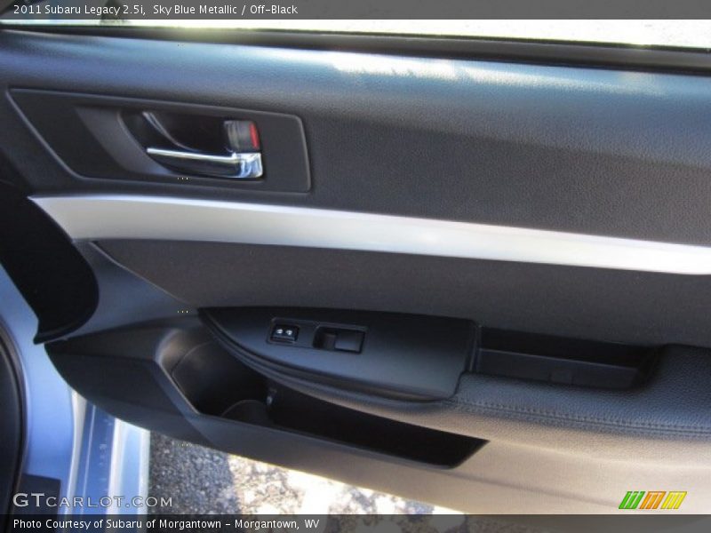 Sky Blue Metallic / Off-Black 2011 Subaru Legacy 2.5i