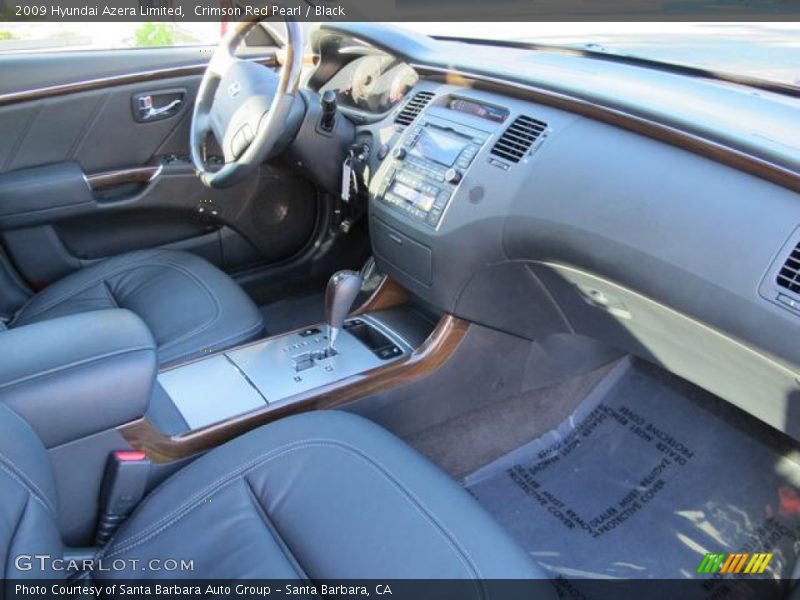  2009 Azera Limited Black Interior