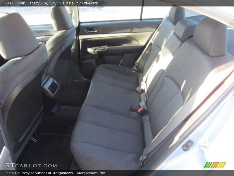 Sky Blue Metallic / Off-Black 2011 Subaru Legacy 2.5i