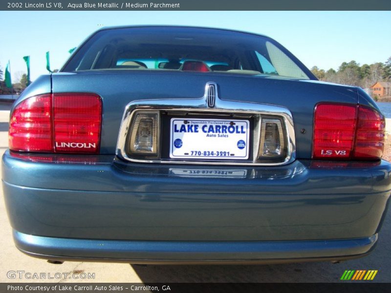 Aqua Blue Metallic / Medium Parchment 2002 Lincoln LS V8