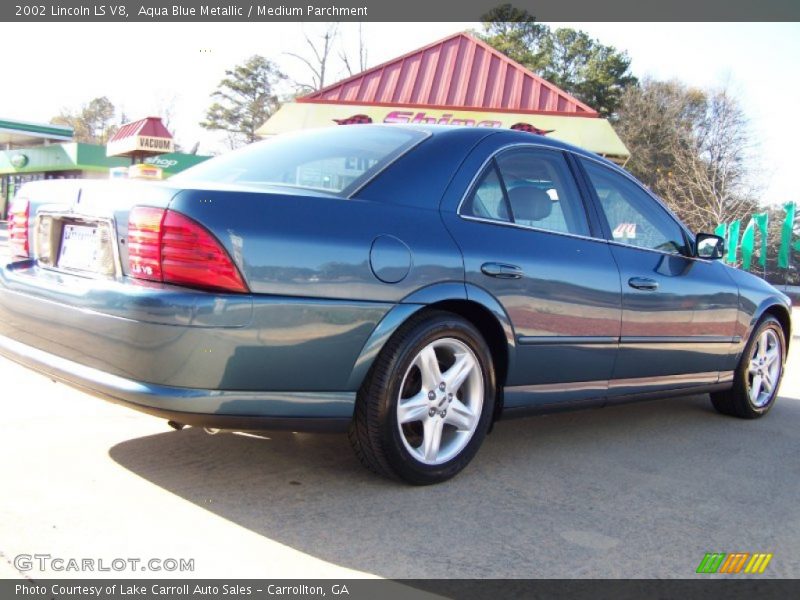 Aqua Blue Metallic / Medium Parchment 2002 Lincoln LS V8