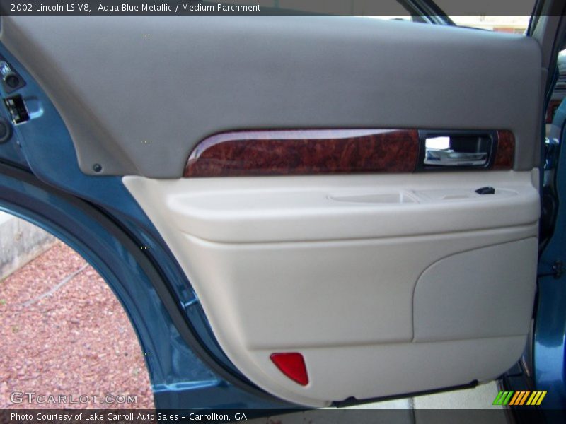 Aqua Blue Metallic / Medium Parchment 2002 Lincoln LS V8