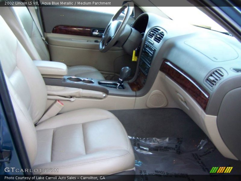 Aqua Blue Metallic / Medium Parchment 2002 Lincoln LS V8