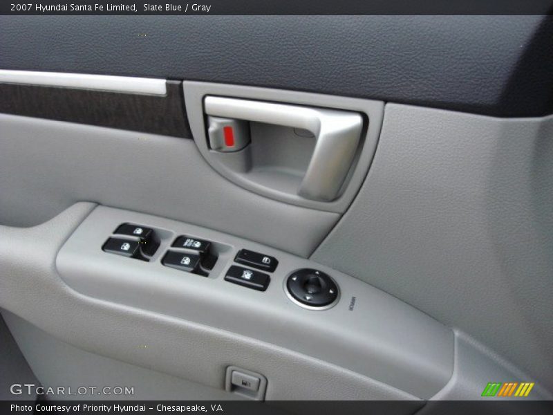Slate Blue / Gray 2007 Hyundai Santa Fe Limited