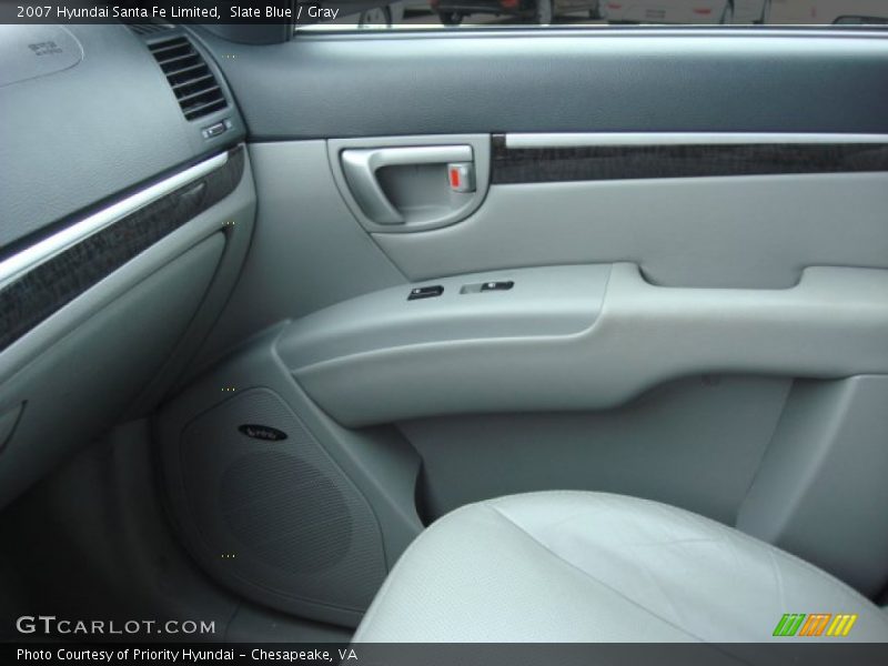 Slate Blue / Gray 2007 Hyundai Santa Fe Limited