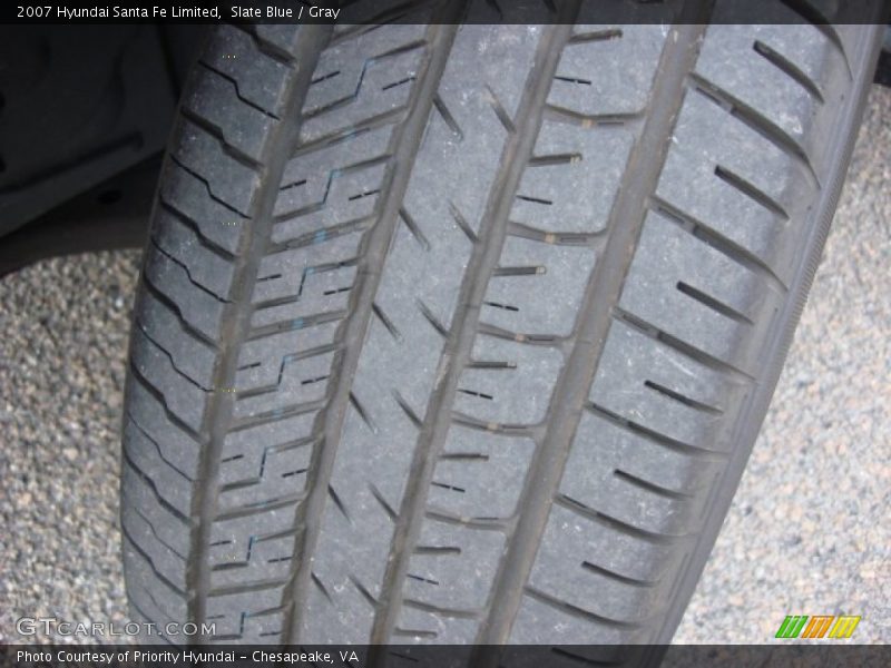 Slate Blue / Gray 2007 Hyundai Santa Fe Limited
