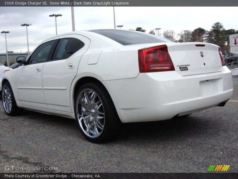 Stone White / Dark Slate Gray/Light Graystone 2006 Dodge Charger SE