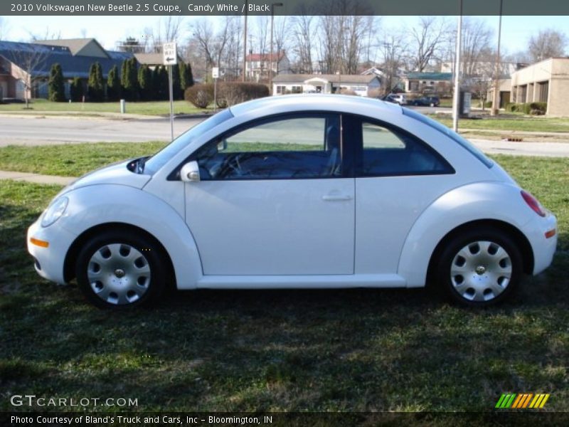 Candy White / Black 2010 Volkswagen New Beetle 2.5 Coupe