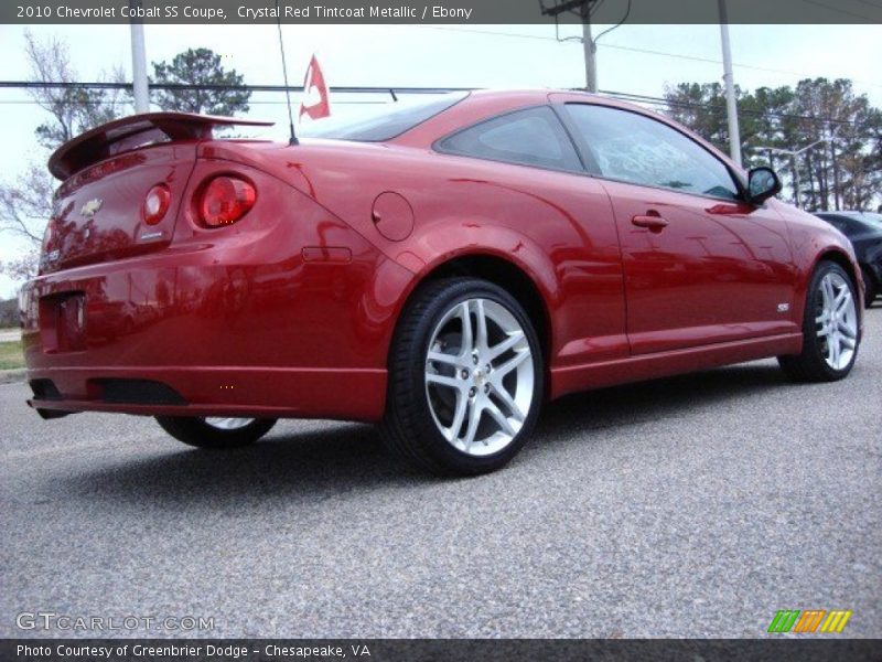 Crystal Red Tintcoat Metallic / Ebony 2010 Chevrolet Cobalt SS Coupe