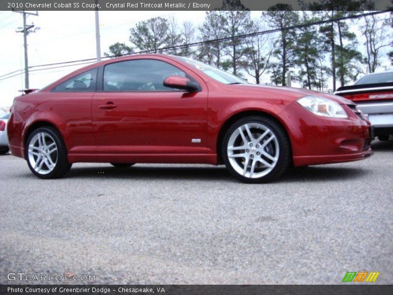 Crystal Red Tintcoat Metallic / Ebony 2010 Chevrolet Cobalt SS Coupe