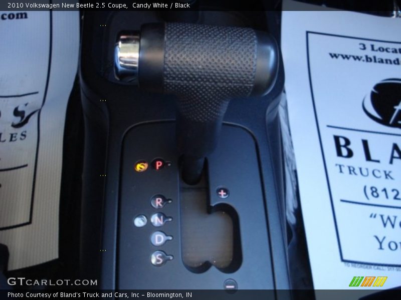  2010 New Beetle 2.5 Coupe 6 Speed Tiptronic Automatic Shifter