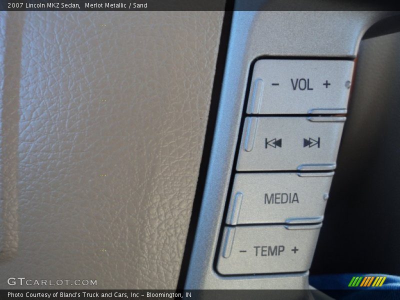 Merlot Metallic / Sand 2007 Lincoln MKZ Sedan