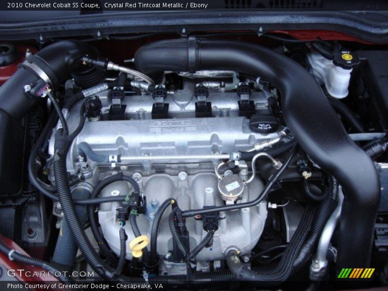  2010 Cobalt SS Coupe Engine - 2.0 Liter Turbocharged DOHC 16-Valve VVT 4 Cylinder
