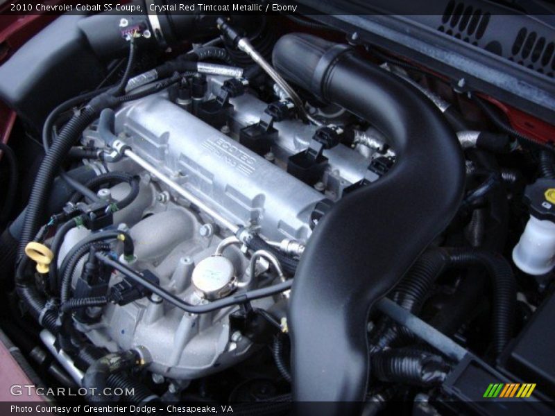  2010 Cobalt SS Coupe Engine - 2.0 Liter Turbocharged DOHC 16-Valve VVT 4 Cylinder