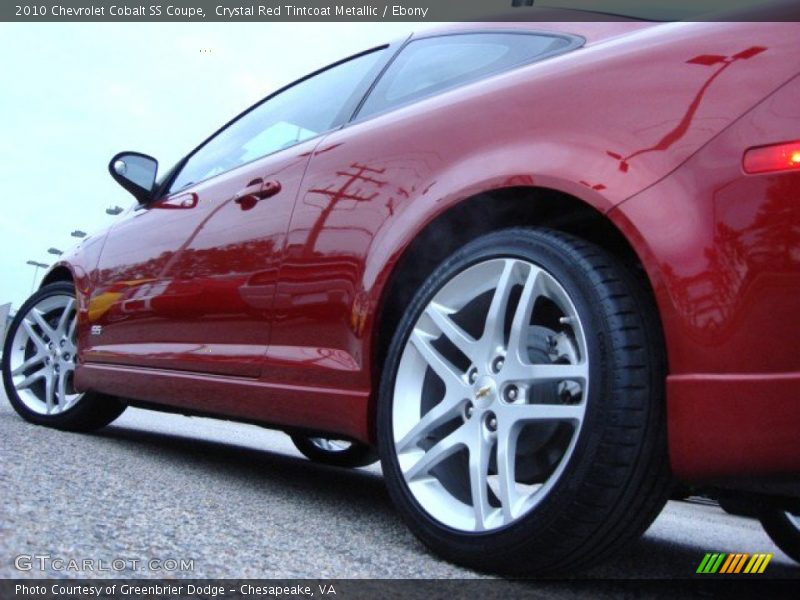 Crystal Red Tintcoat Metallic / Ebony 2010 Chevrolet Cobalt SS Coupe