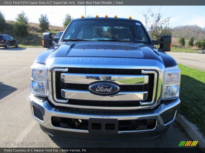  2012 F350 Super Duty XLT SuperCab 4x4 Dark Blue Pearl Metallic