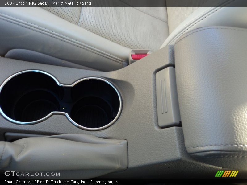 Merlot Metallic / Sand 2007 Lincoln MKZ Sedan