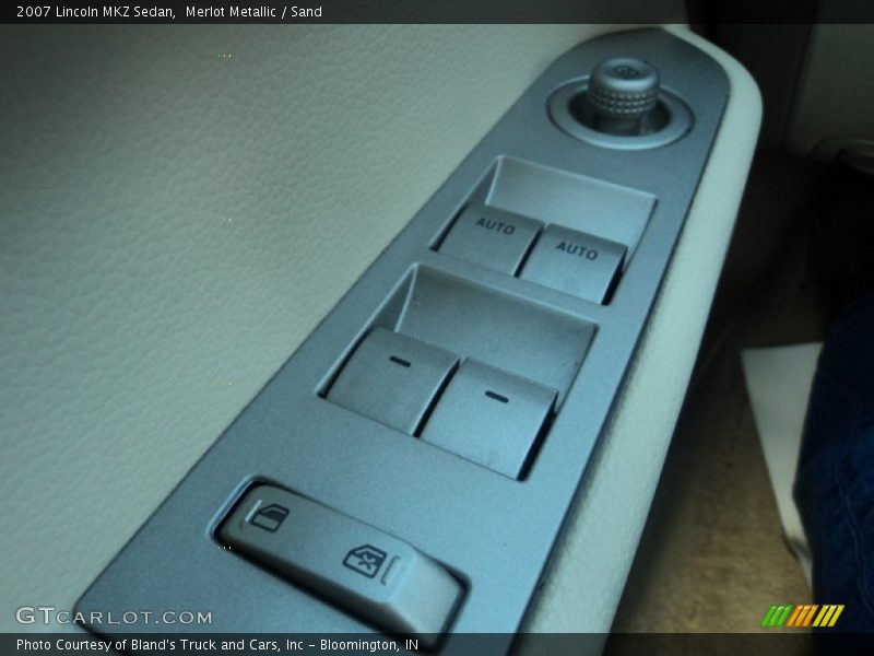 Merlot Metallic / Sand 2007 Lincoln MKZ Sedan