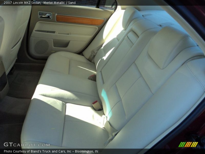 Merlot Metallic / Sand 2007 Lincoln MKZ Sedan