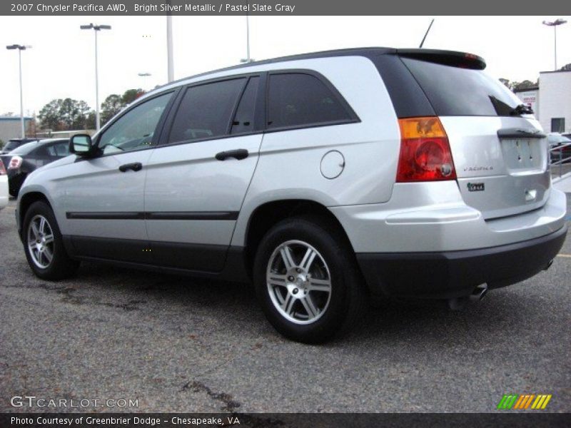 Bright Silver Metallic / Pastel Slate Gray 2007 Chrysler Pacifica AWD