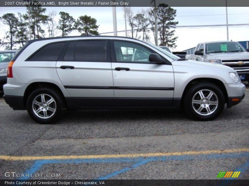 Bright Silver Metallic / Pastel Slate Gray 2007 Chrysler Pacifica AWD