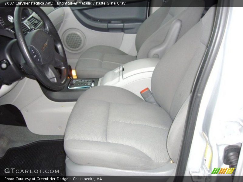 Bright Silver Metallic / Pastel Slate Gray 2007 Chrysler Pacifica AWD