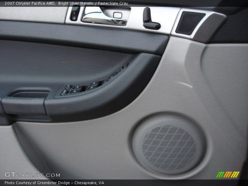 Bright Silver Metallic / Pastel Slate Gray 2007 Chrysler Pacifica AWD