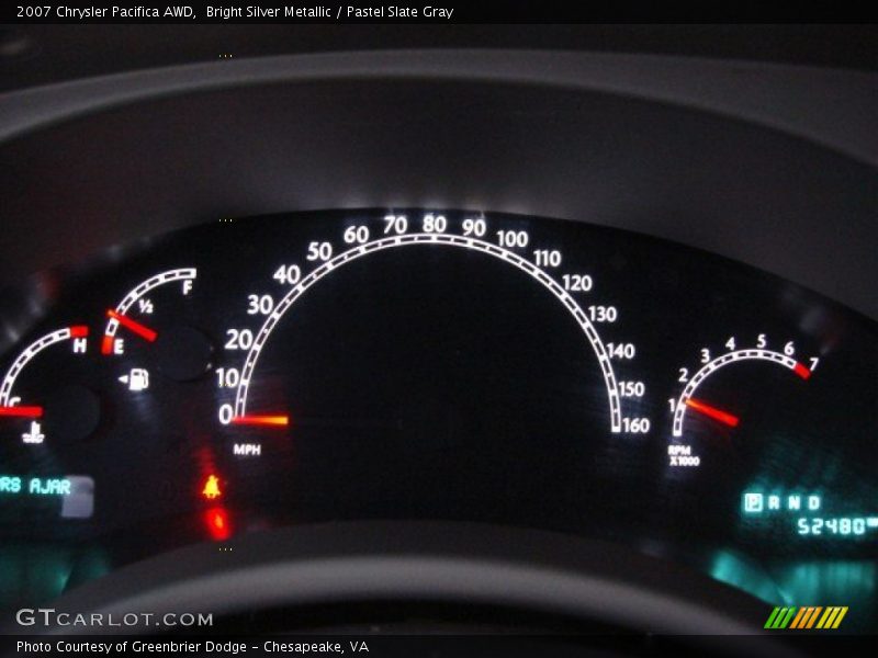  2007 Pacifica AWD AWD Gauges