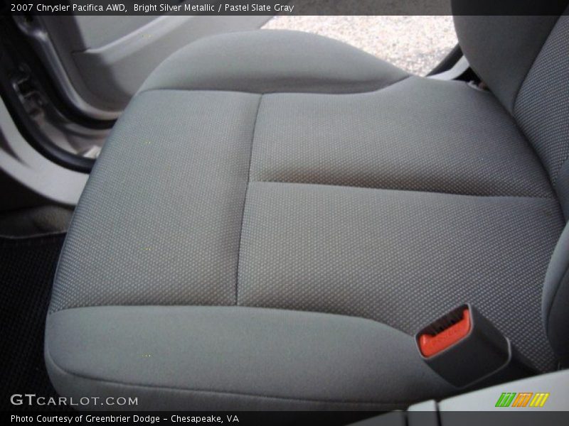 Bright Silver Metallic / Pastel Slate Gray 2007 Chrysler Pacifica AWD
