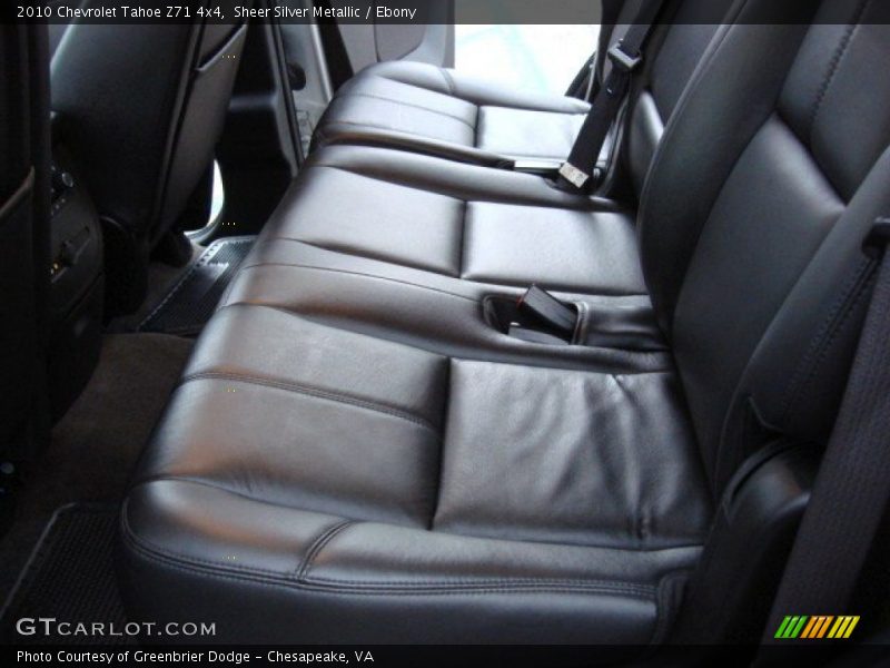 Sheer Silver Metallic / Ebony 2010 Chevrolet Tahoe Z71 4x4