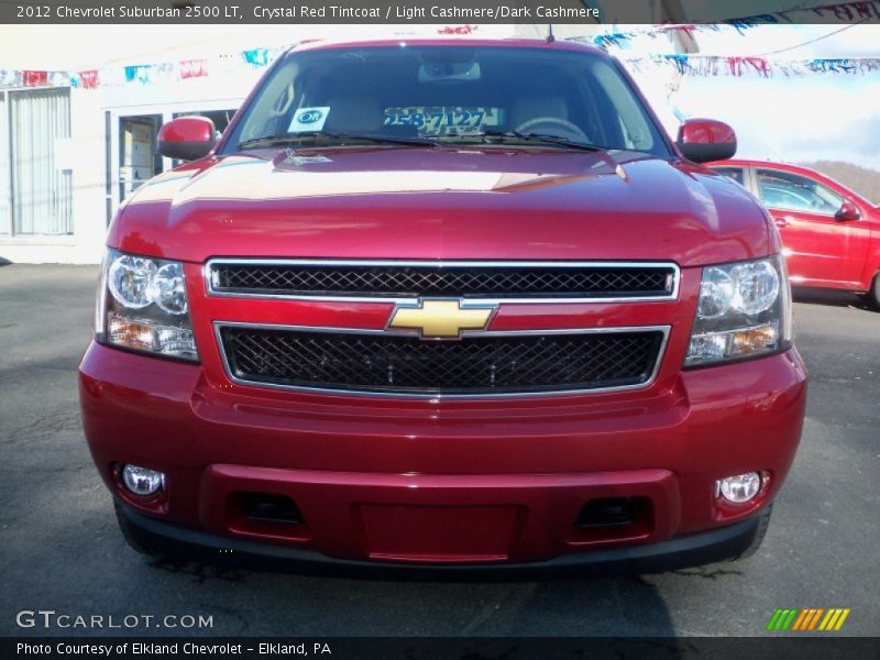 Crystal Red Tintcoat / Light Cashmere/Dark Cashmere 2012 Chevrolet Suburban 2500 LT