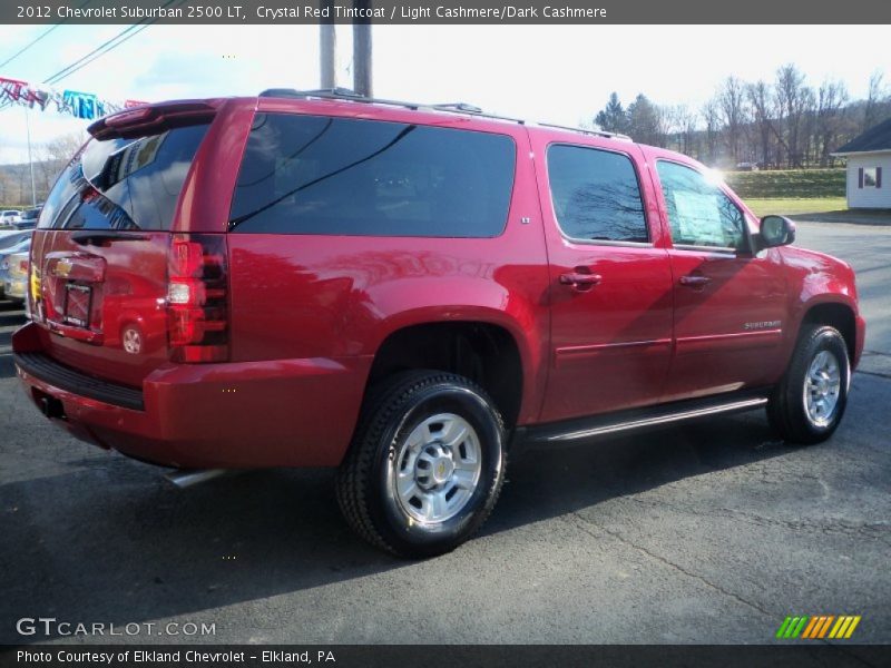 Crystal Red Tintcoat / Light Cashmere/Dark Cashmere 2012 Chevrolet Suburban 2500 LT