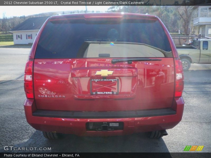 Crystal Red Tintcoat / Light Cashmere/Dark Cashmere 2012 Chevrolet Suburban 2500 LT